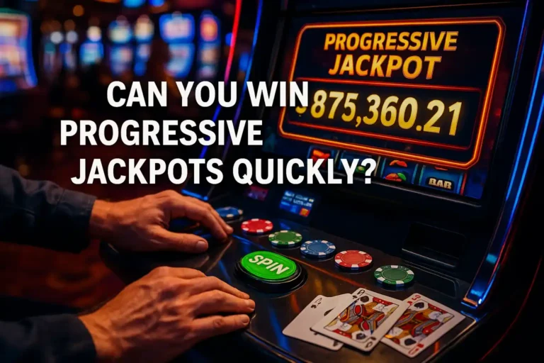 Can You Win Progressive Jackpots Quickly