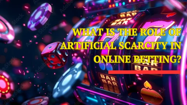 What Is the Role of Artificial Scarcity in Online Betting?